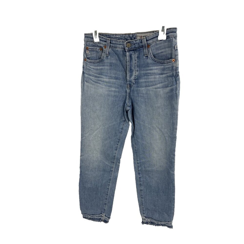 AG Adriano Goldschmied Womens Isabelle High Rise Straight Jeans 28R
